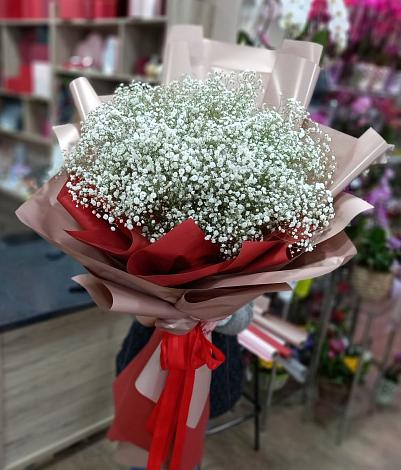 Букет цветов из: Гипсофила в Тереке