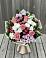 Букет цветов из: Альстромерии, Гвоздики, Розы и Хризантемы в Тереке