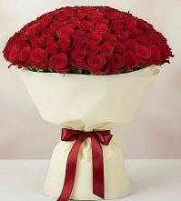 Букет 101 Красная роза Милано #REPLACE_PRED# Тереке