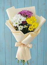 Букет цветов из:  Хризантемы в Тереке