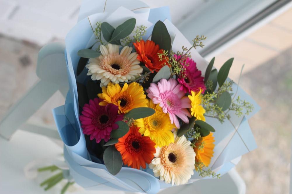 Букет цветов из: Герберы в Тереке