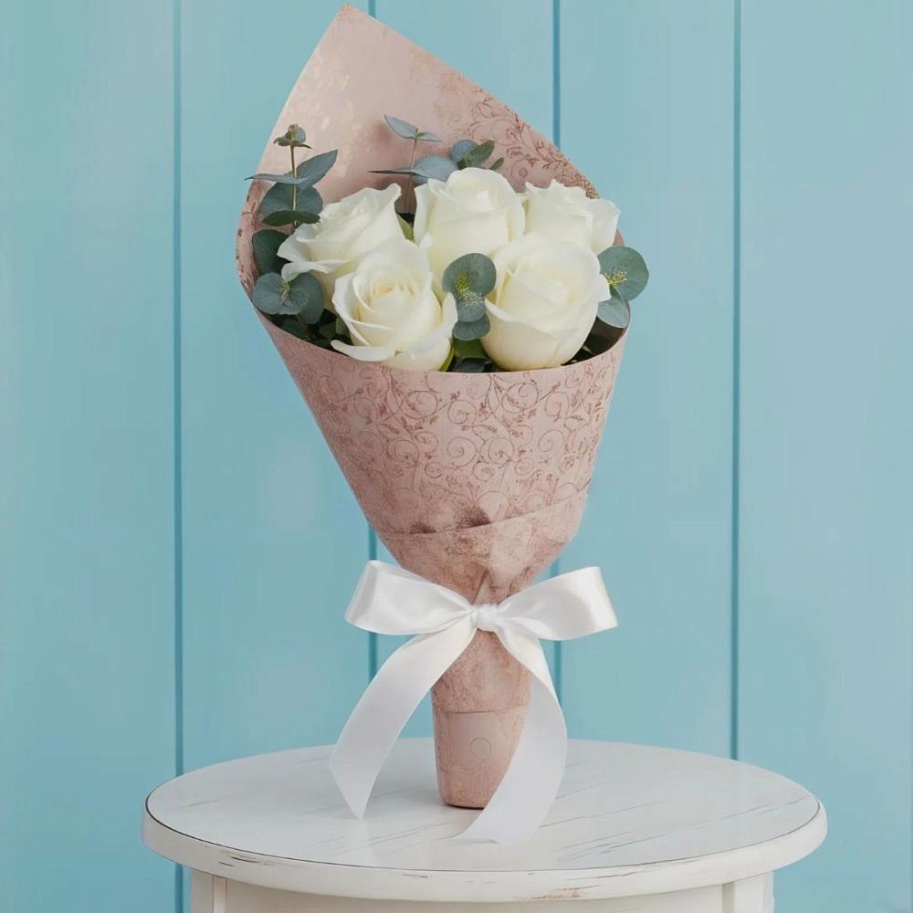 Букет цветов из: Розы в Тереке