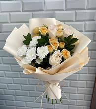 Букет цветов из:  Розы и Хризантемы в Тереке