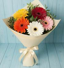 Букет цветов из:  Герберы в Тереке