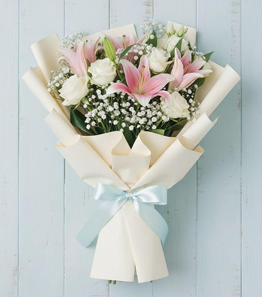 Букет цветов из: Лилии в Тереке