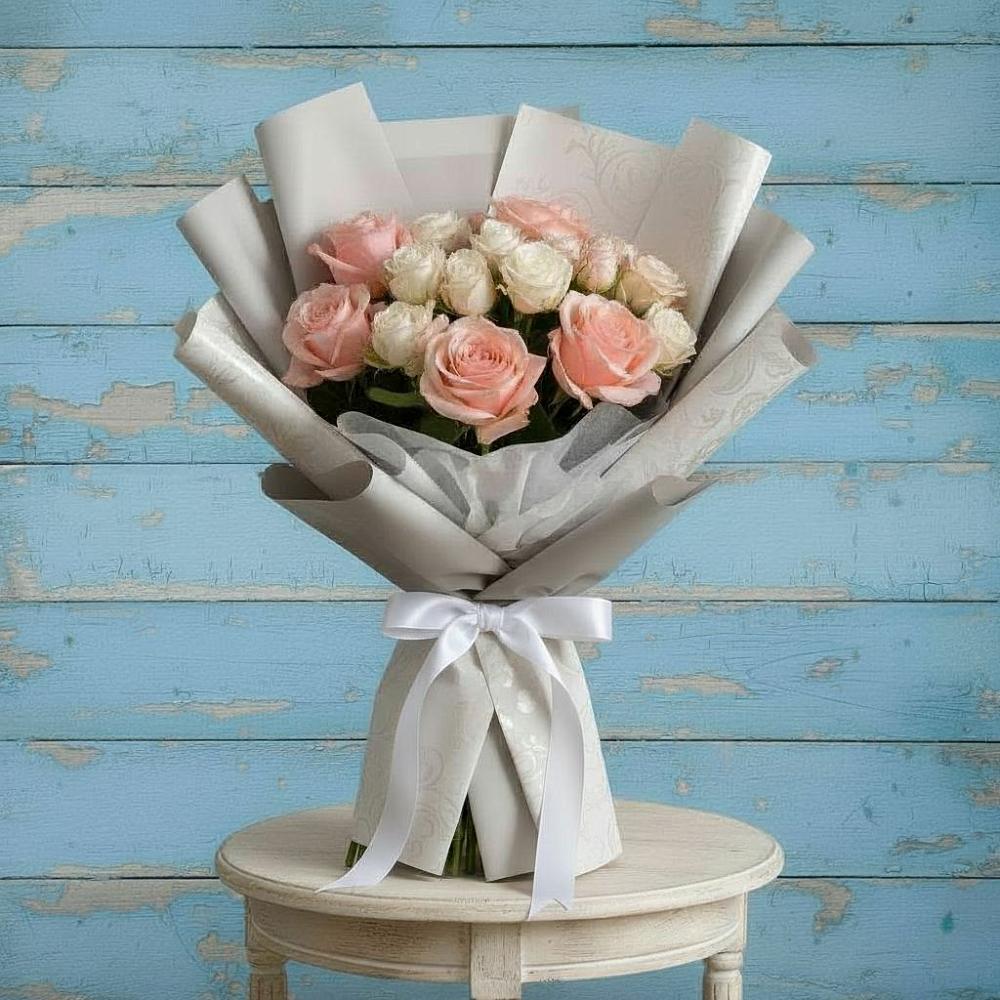 Букет цветов из: Розы в Тереке