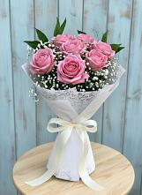 Букет цветов из:  Розы в Тереке