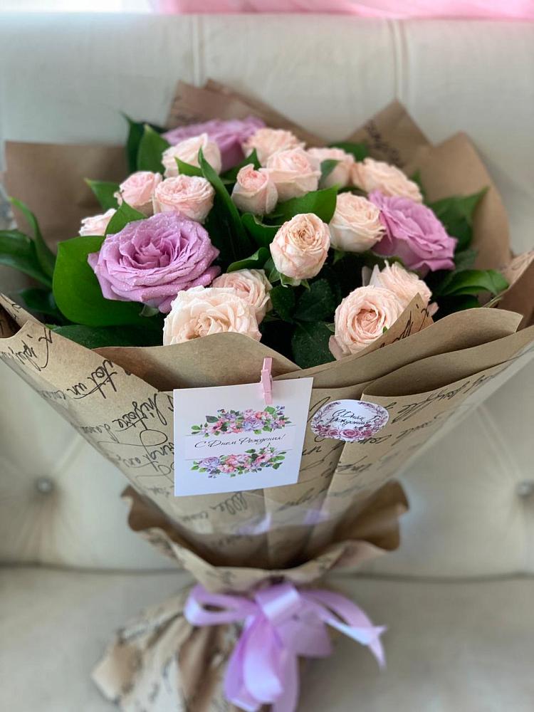 Букет цветов из: Розы в Тереке