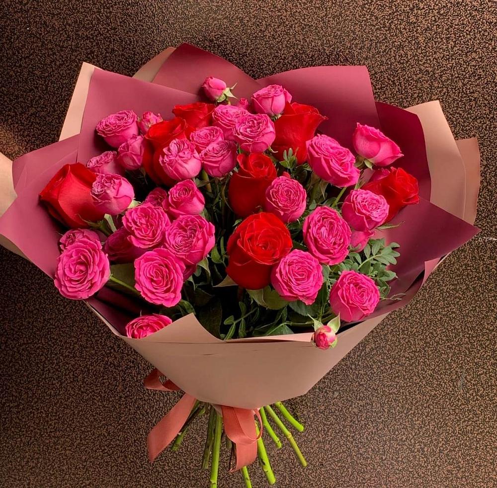 Букет В объятьях нежности в Тереке