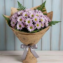 Букет цветов из:  Хризантемы в Тереке