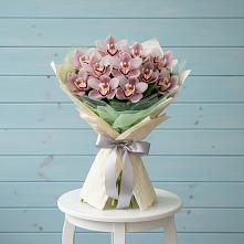 Букет цветов из:  Орхидеи и Розы #REPLACE_PRED# Тереке