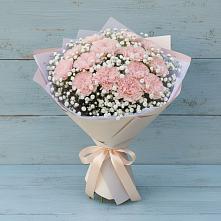 Букет цветов из:  Гвоздики в Тереке