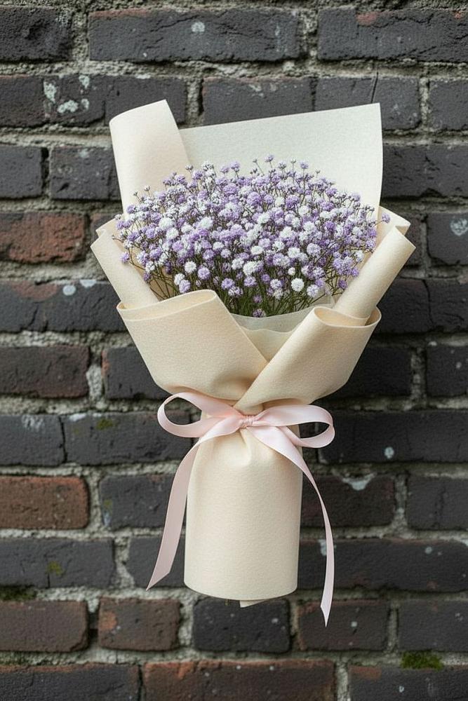 Букет цветов из: Гипсофила в Тереке