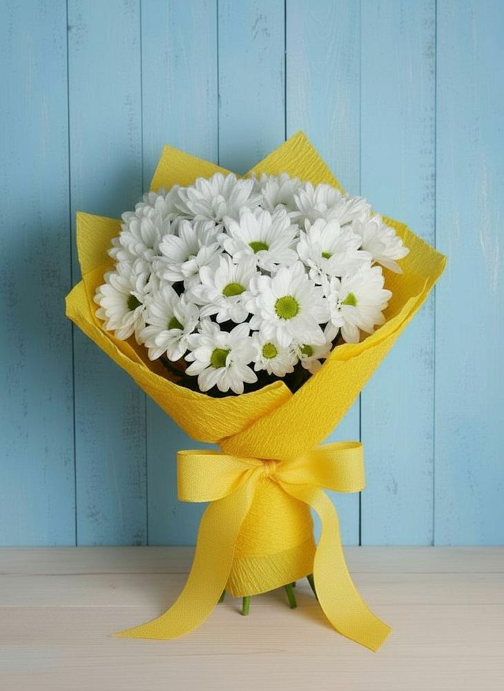 Букет цветов из: Хризантемы в Тереке