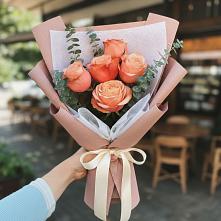 Букет цветов из:  Розы в Тереке