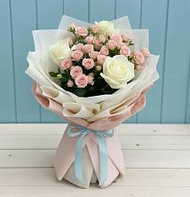 Букет цветов из:  Розы в Тереке