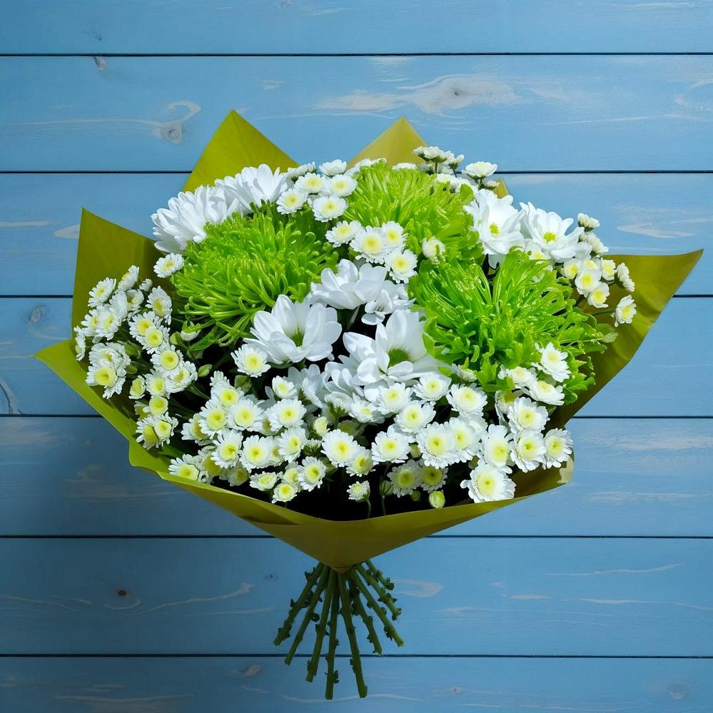 Букет цветов из: Хризантемы в Тереке