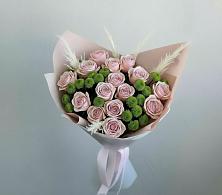 Букет цветов из:  Розы и Хризантемы #REPLACE_PRED# Тереке