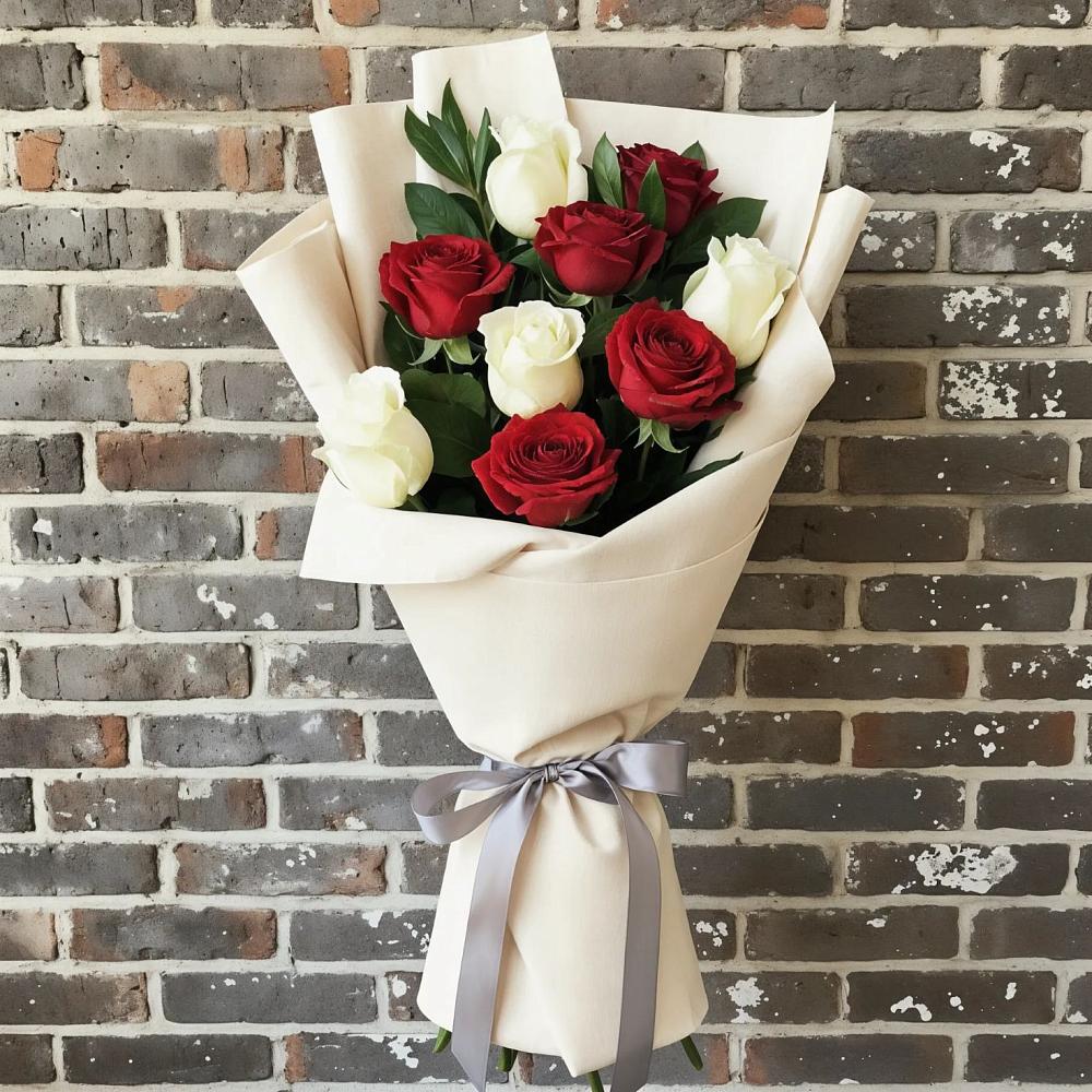 Букет цветов из: Розы в Тереке