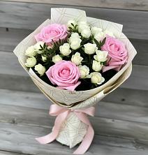 Букет цветов из:  Розы в Тереке