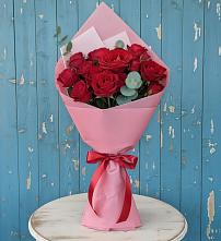 Букет цветов из:  Розы в Тереке