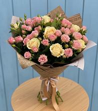 Букет цветов из:  Розы в Тереке