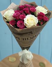 Букет цветов из:  Розы в Тереке