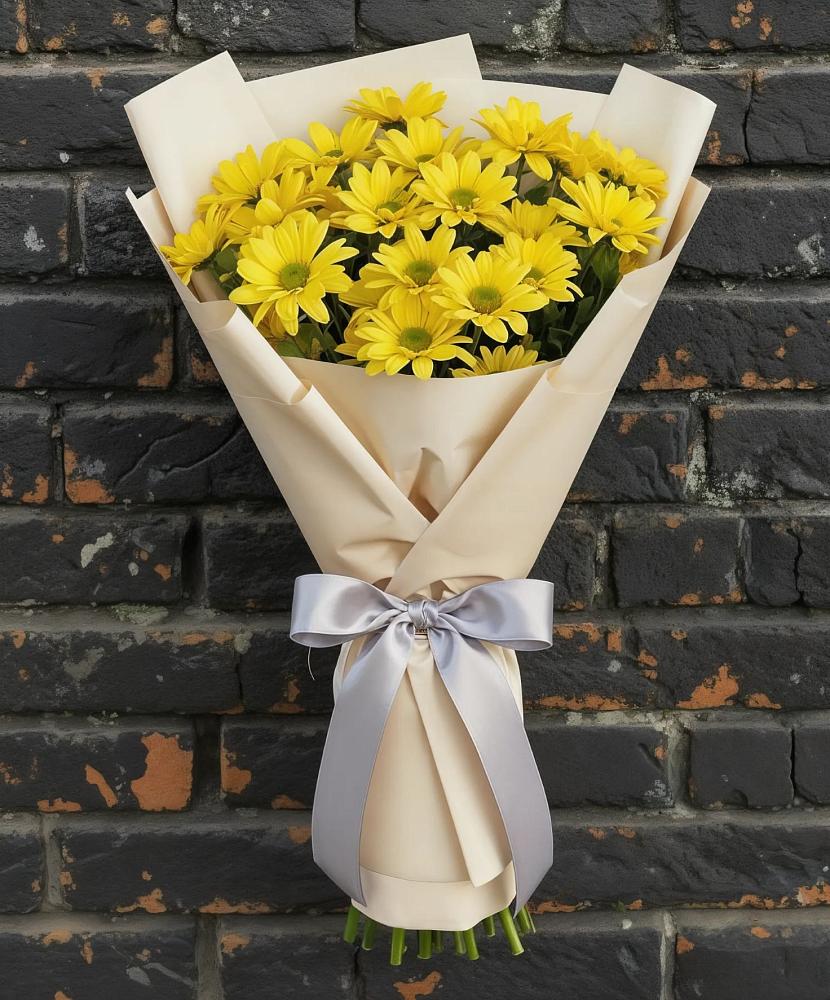 Букет цветов из: Хризантемы в Тереке