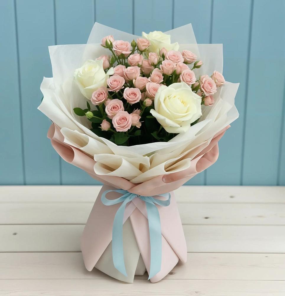 Букет цветов из: Розы в Тереке