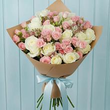 Букет цветов из:  Розы в Тереке
