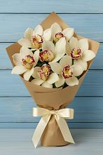 Букет цветов из:  Орхидеи и Розы в Тереке