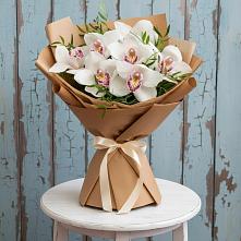 Букет цветов из:  Орхидеи и Розы в Тереке